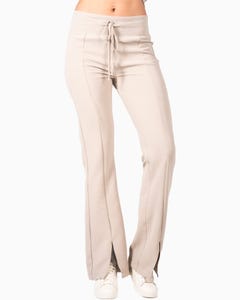 Buzo Mujer Leggins Flare Rib