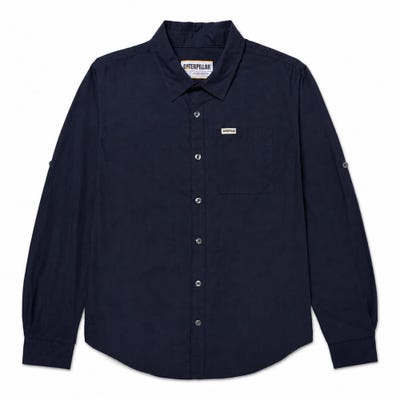 Camisa Hombre Convertible L/s Poplin