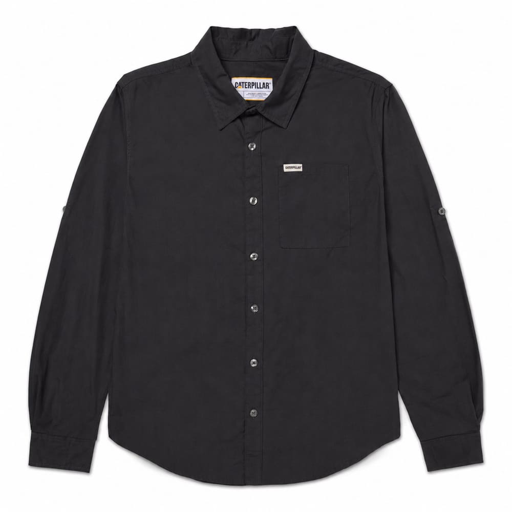 Camisa Hombre Convertible L/s Poplin