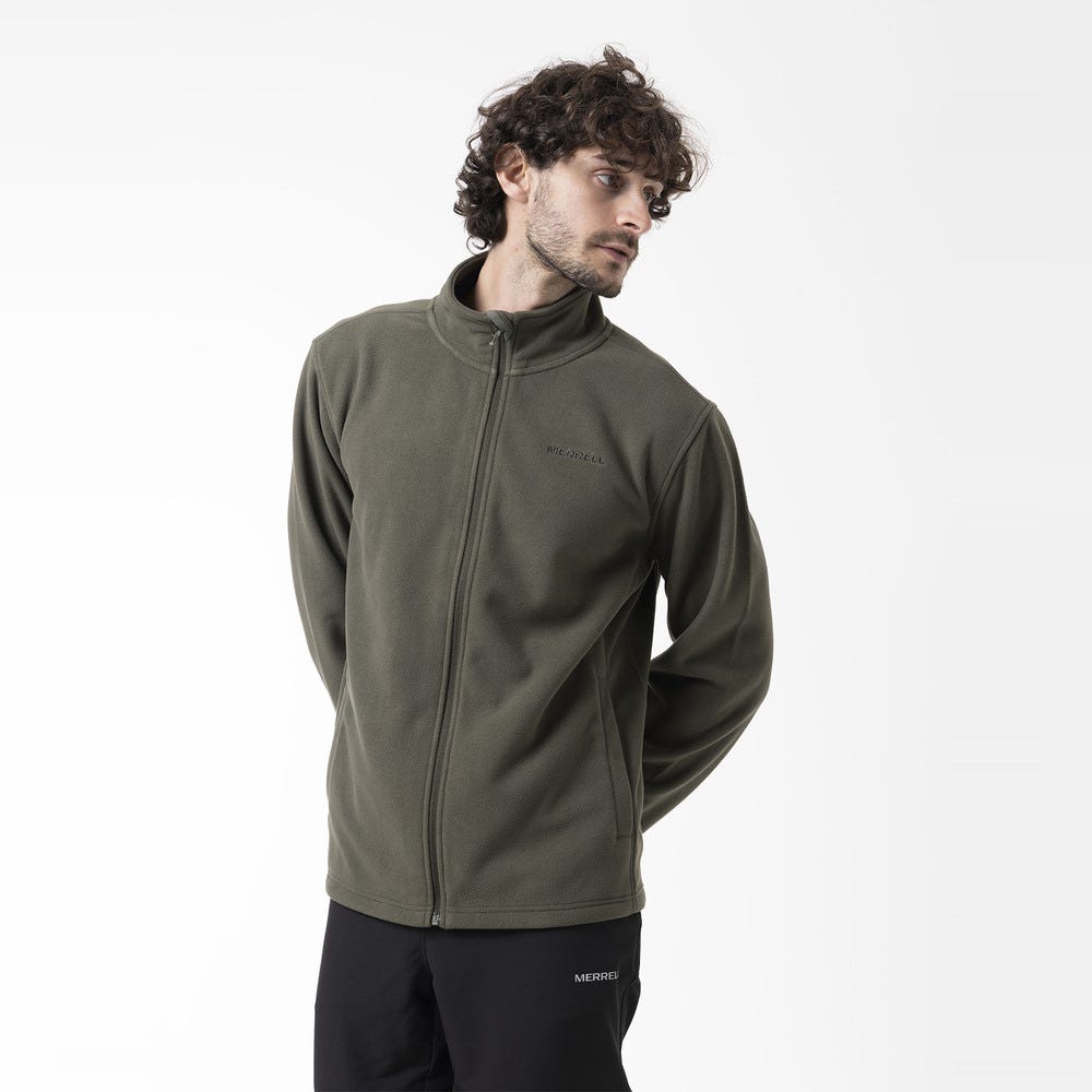 Casaca Hombre Full Zipper Microfleece