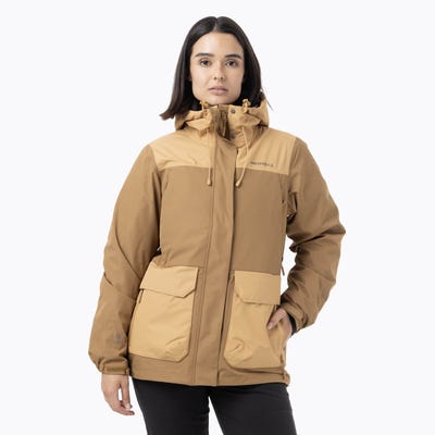 Casaca Mujer Full Zipper Hardshell 3 En 1