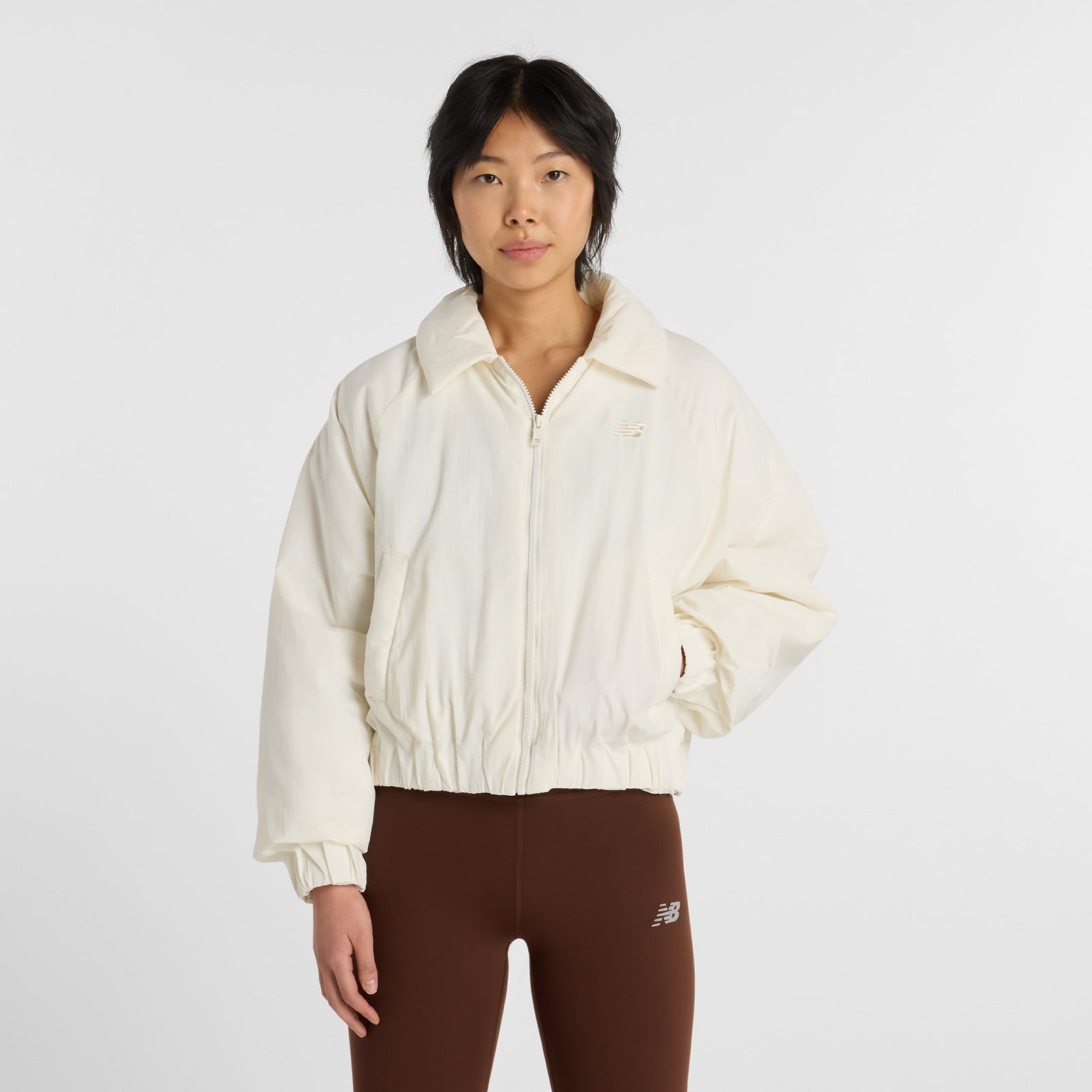 Casaca Mujer Woven Bomber 