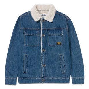 Casaca Hombre Denim Sherpa Lined Work