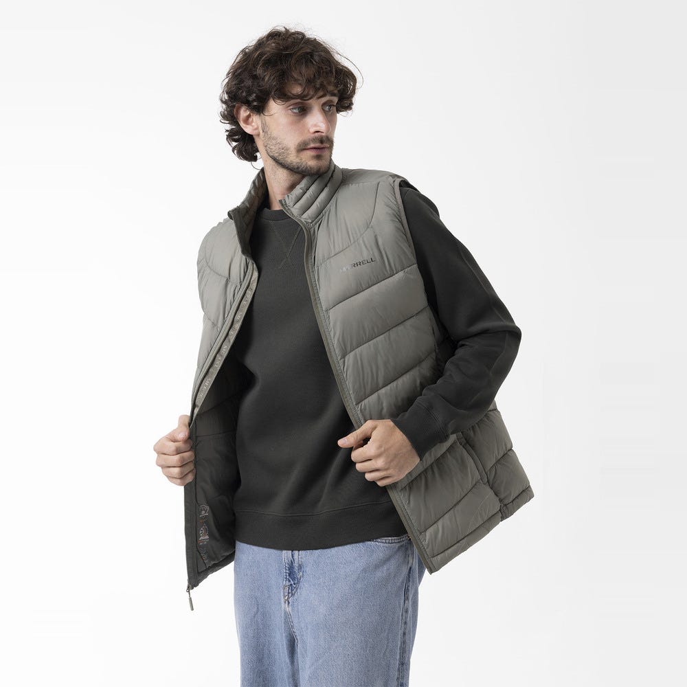 Chaleco Hombre Full Zipper Vest Parka