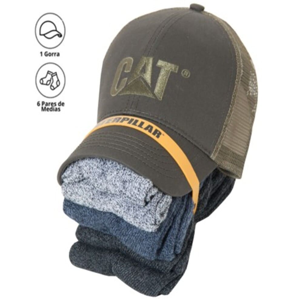 Pack Gorro + 6 Medias Hombre
