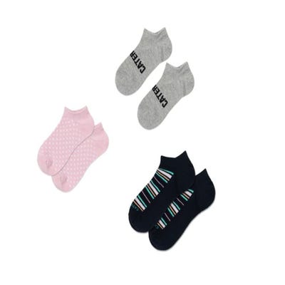 Medias Mujer No Show 3-pack
