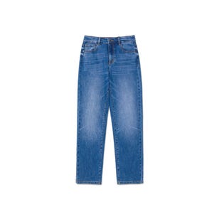 Pantalón Mujer Denim High-rise Straight