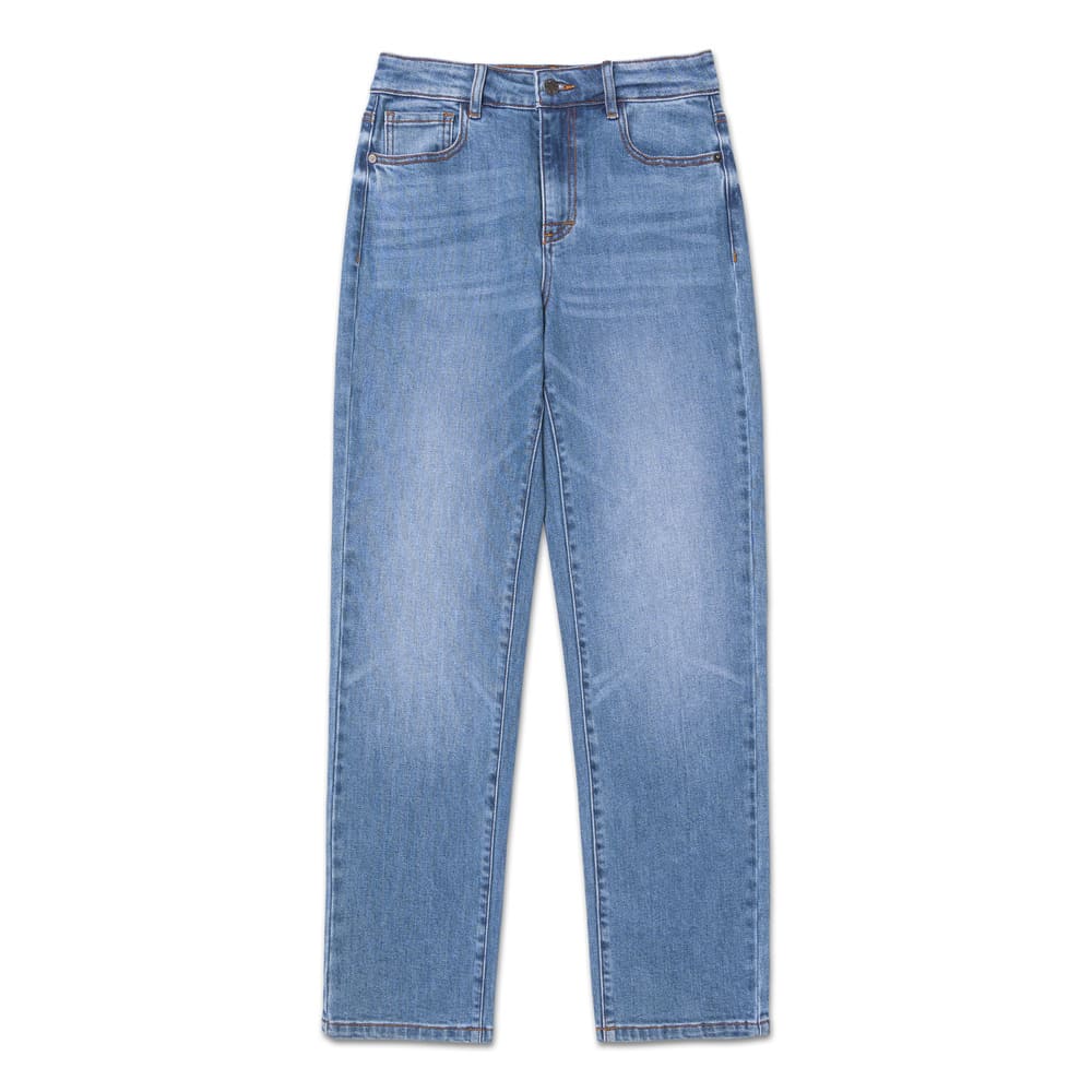Pantalón Mujer Denim High-rise Straight