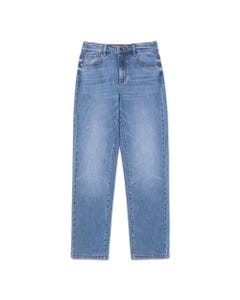Pantalón Mujer Denim High-rise Straight