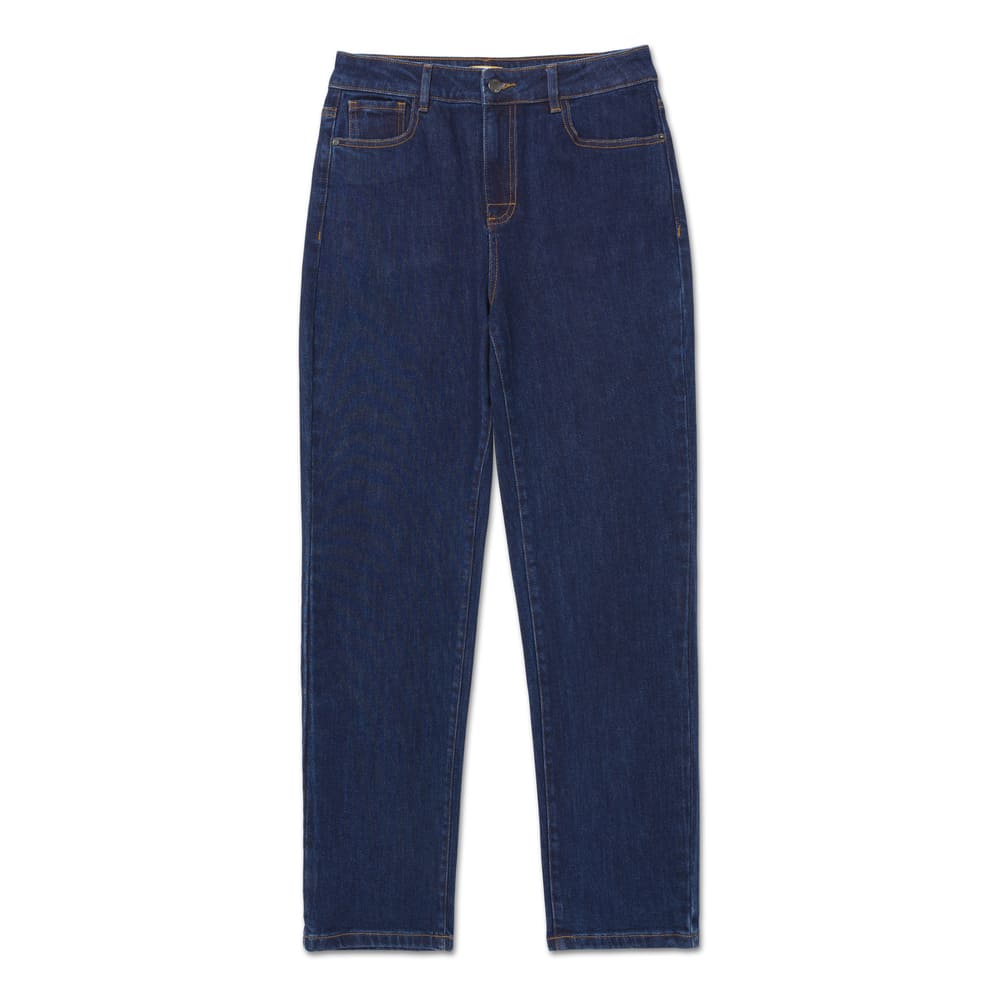 Pantalón Mujer Denim High-rise Straight