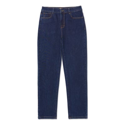 Pantalón Mujer Denim High-rise Straight
