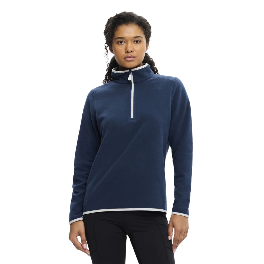 Polera Mujer Brimrock - Solid 1/4 Zip