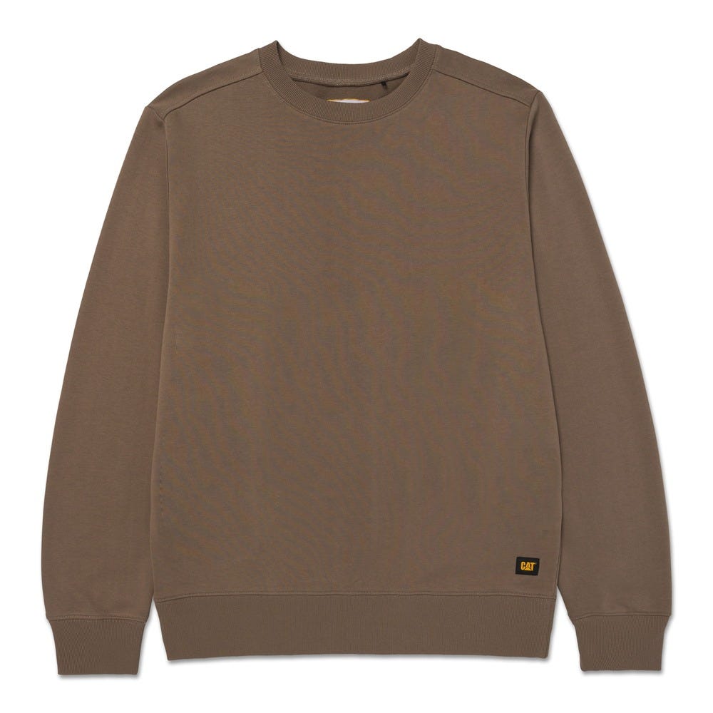 Polera Hombre Cat Patch French Terry Crewneck