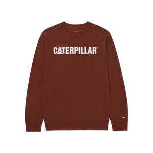 Polera Hombre Caterpillar Logo Crewneck