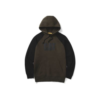 Polera Hombre Colorblock Raglan Hooded
