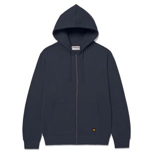 Polera Hombre Fleece Cat Patch Full Zip