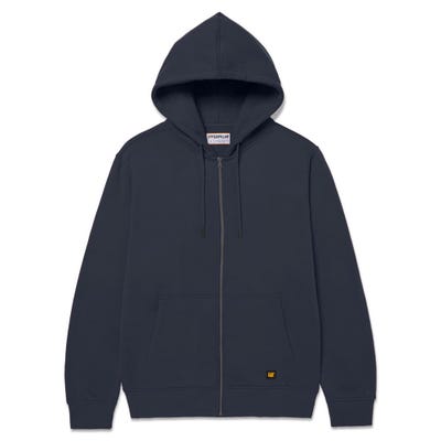 Polera Hombre Fleece Cat Patch Full Zip