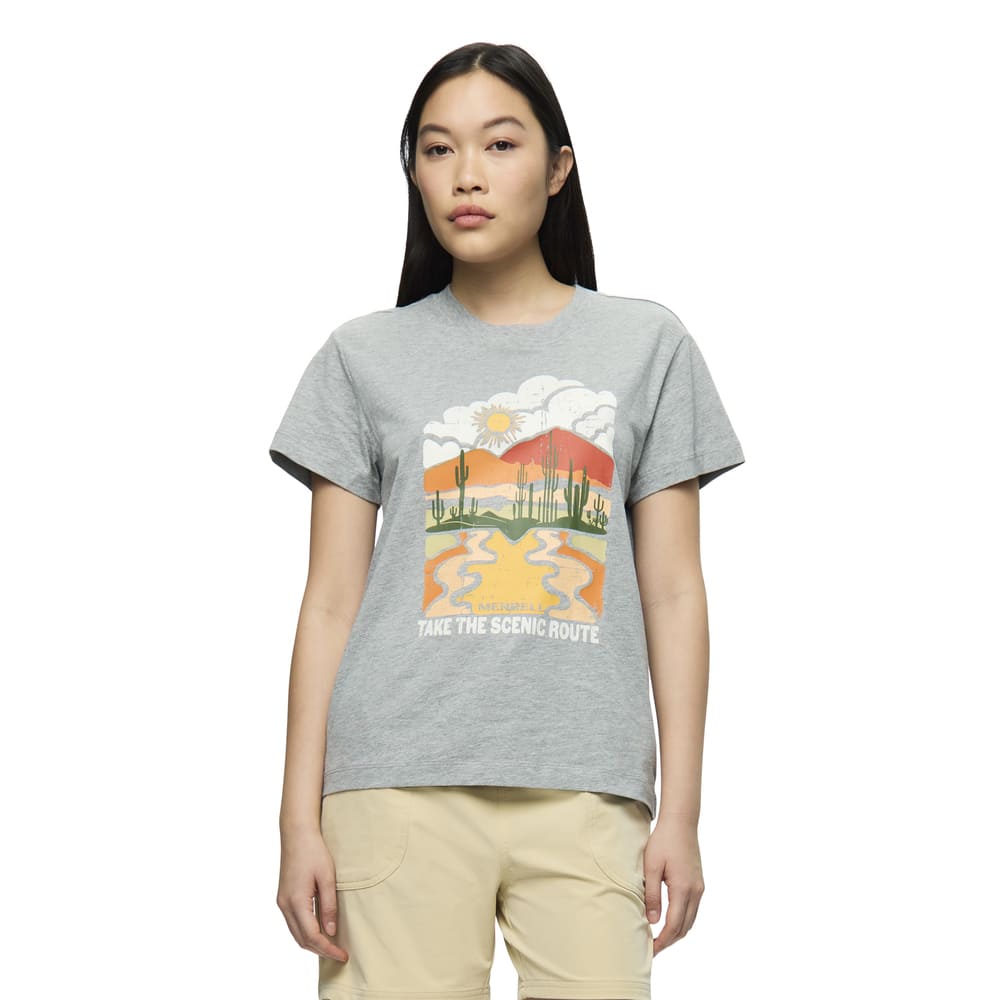 Polo Mujer Scenic Route Graphic Tee