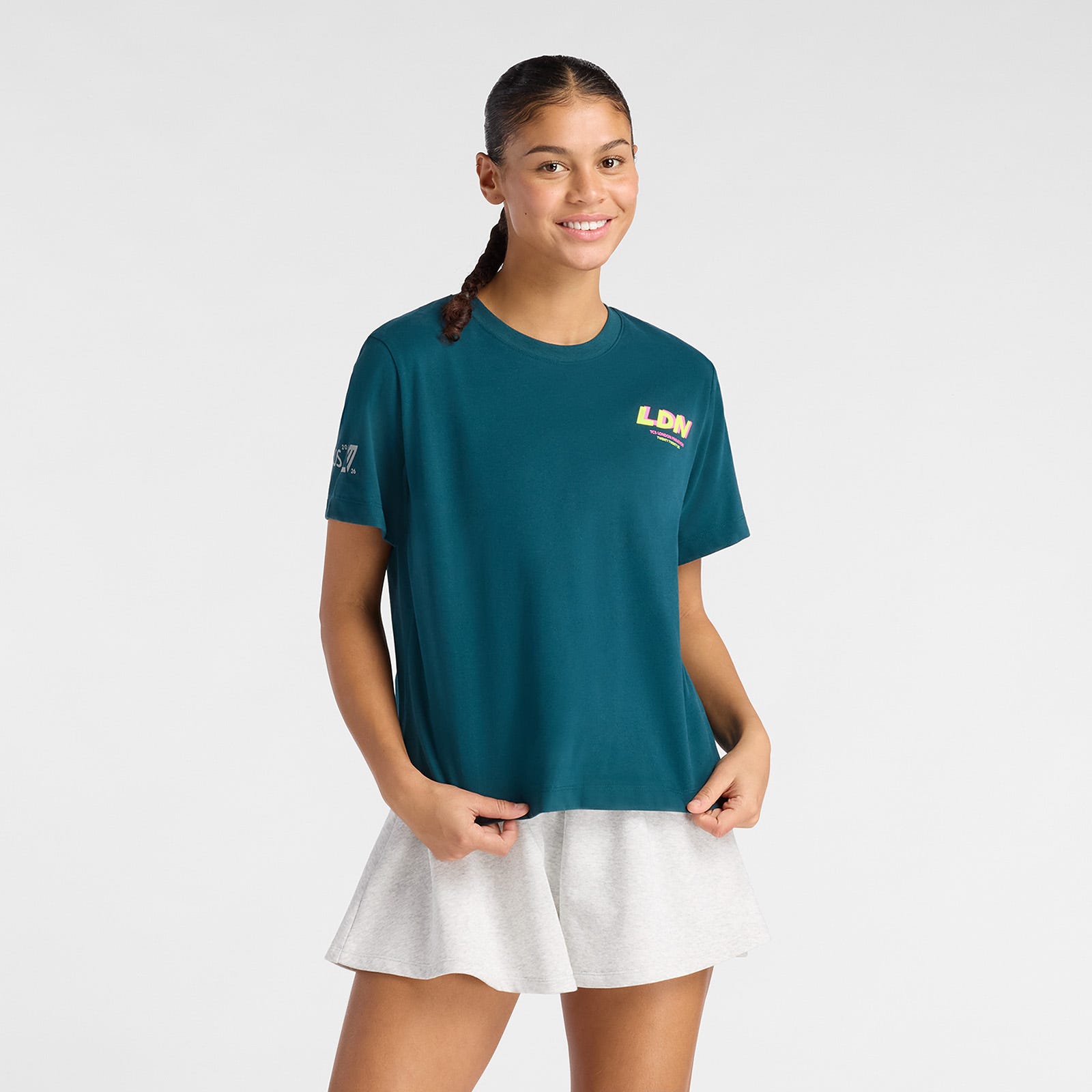 Polo Mujer London Edition Oversized Graphic 