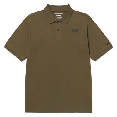 Polo Hombre Cat Logo Jersey