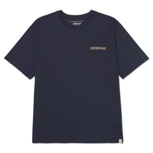 Polo Hombre Caterpillar Track Type Graphic