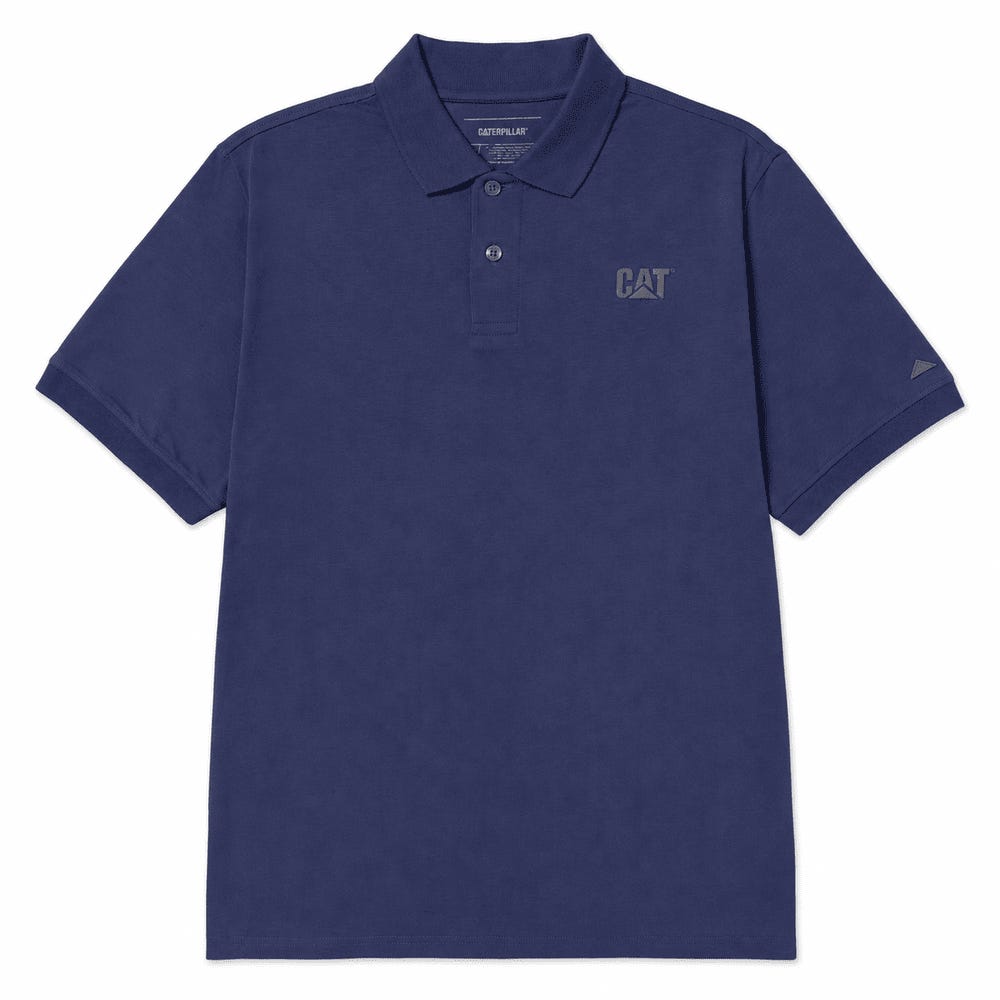 Polo Hombre Cat Logo Jersey
