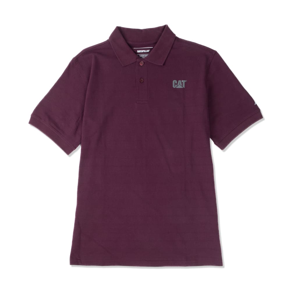 Polo Hombre Cat Logo Jersey
