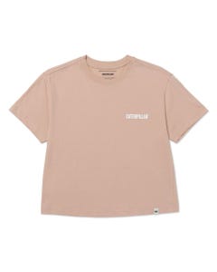 Polo Mujer Boxy Thrive Graphic