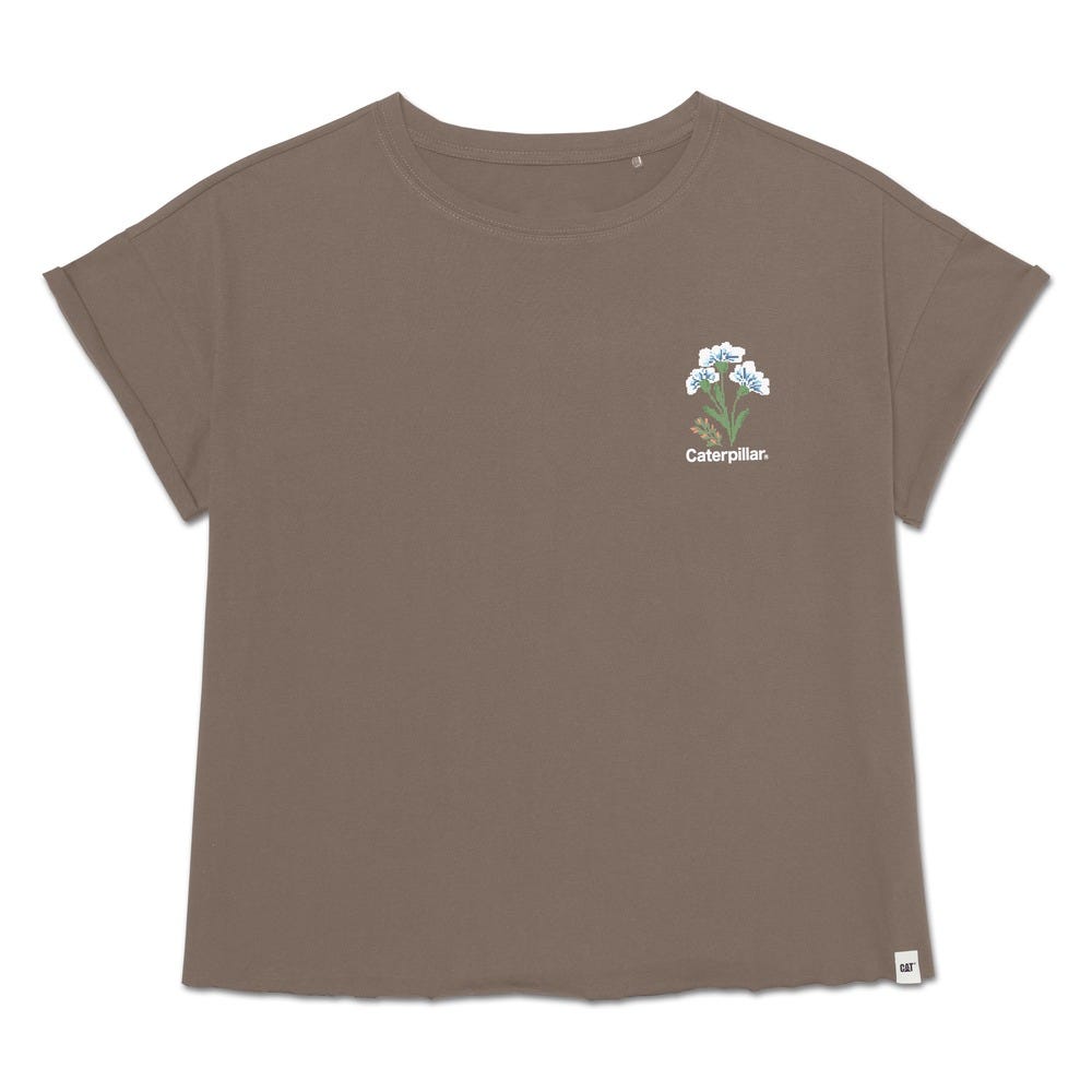 Polo Mujer Cross Stitch Relaxed Graphic