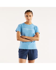 Poly Tee Mujer Sport Brand Graphic