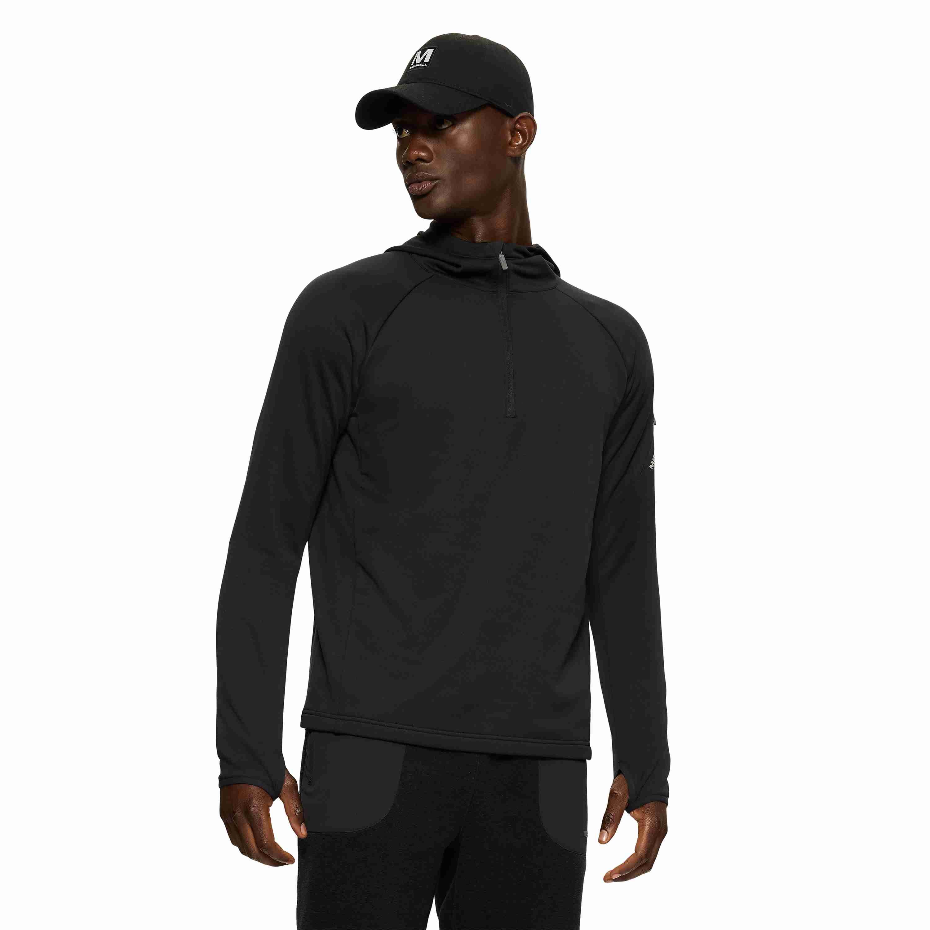 Polera Hombre Quarter Zip Active 