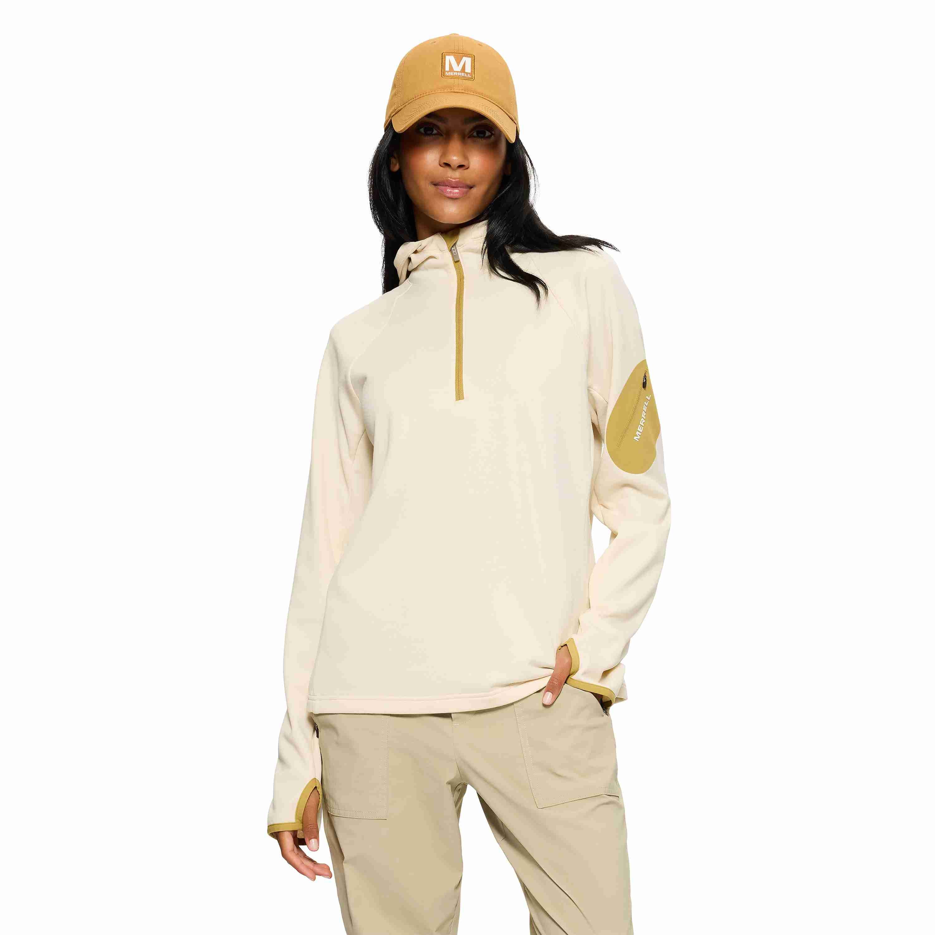 Polera Mujer Quarter Zip Active 