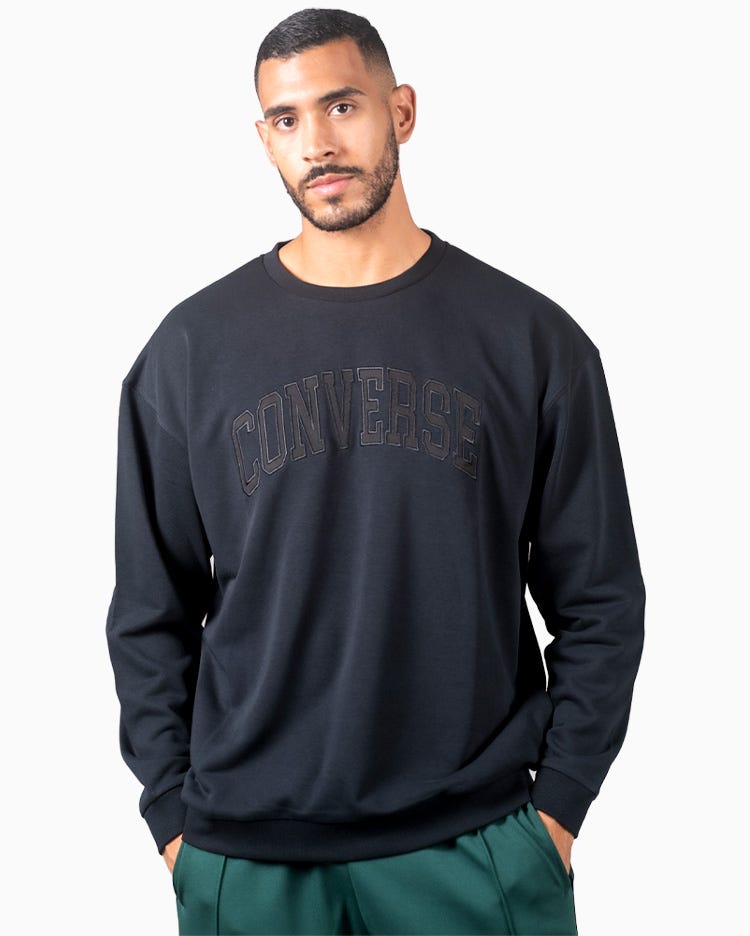Polera Hombre Crew Converse Retro