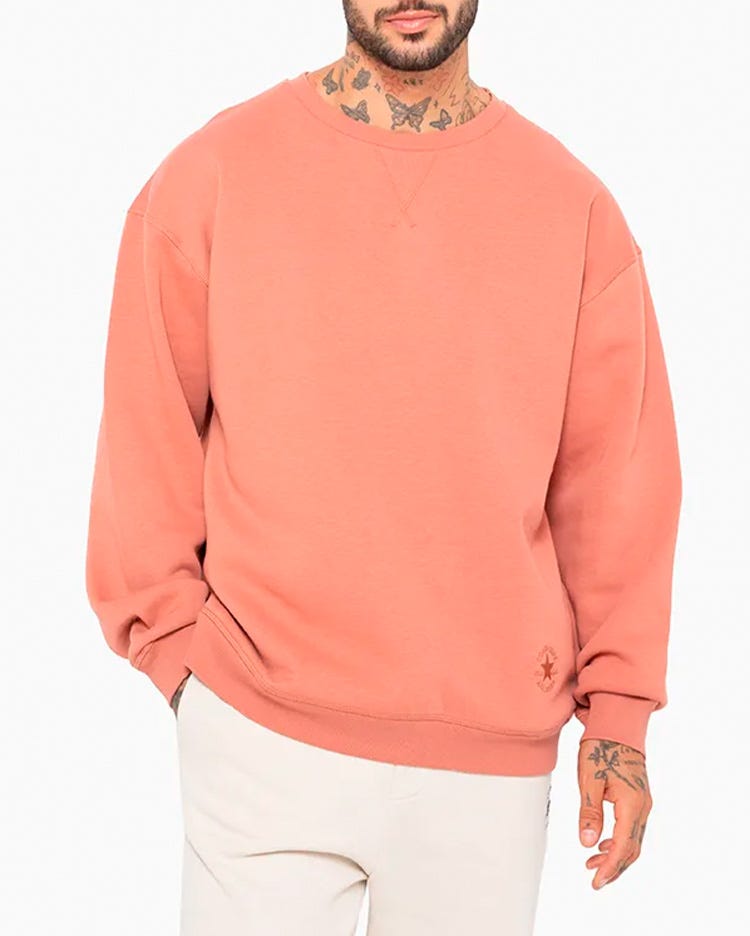 Polera Hombre Crew Star Chevron Retro 