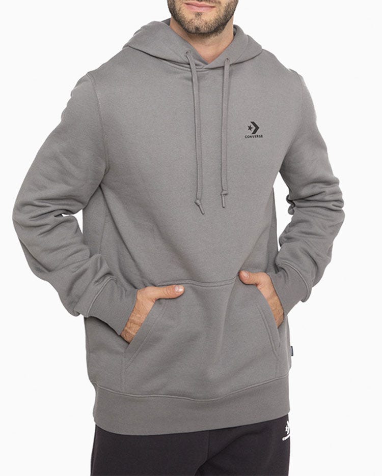 Polera Hombre Basic Hoodie