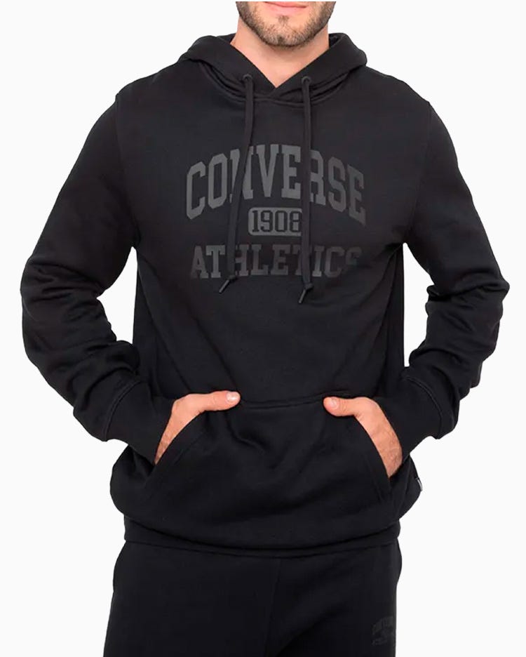 Polera Hombre Basic Hoodie