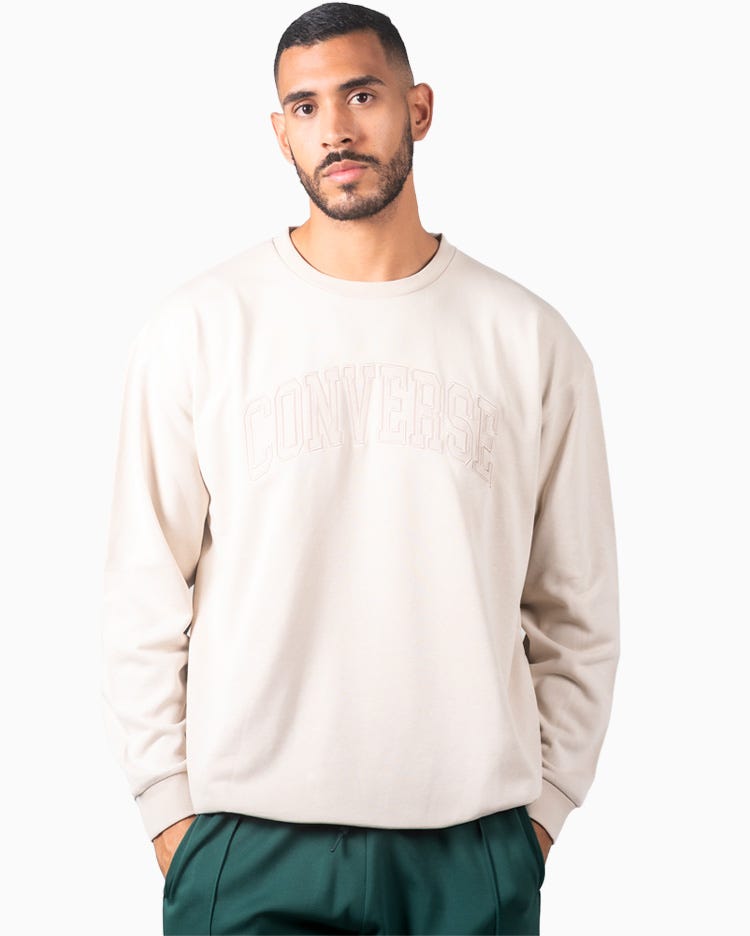 Polera Hombre Crew Converse Retro