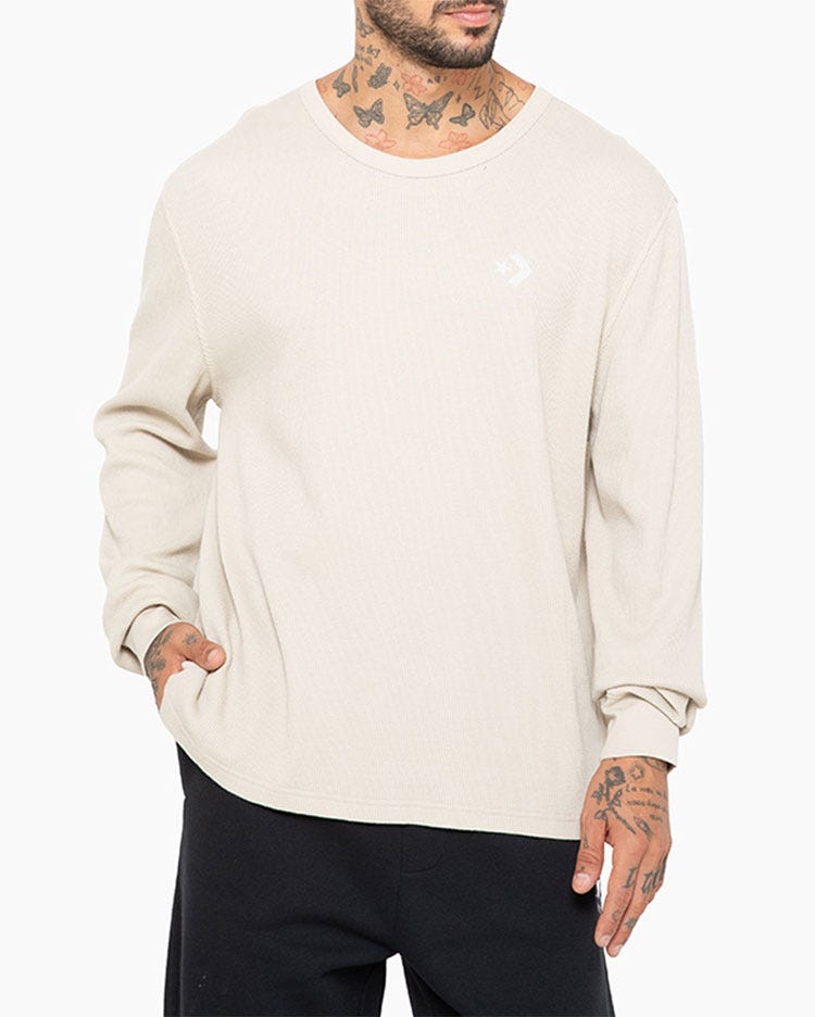 Polo Hombre Manga Larga Small Star Chevron