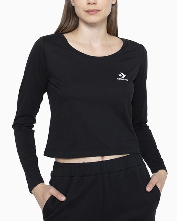 Polo Mujer Manga Larga Basic