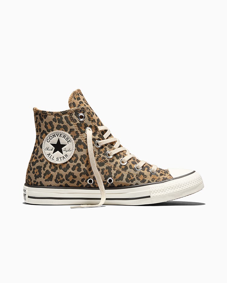 Zapatillas Mujer Chuck Taylor All Star Leopard Jacquard