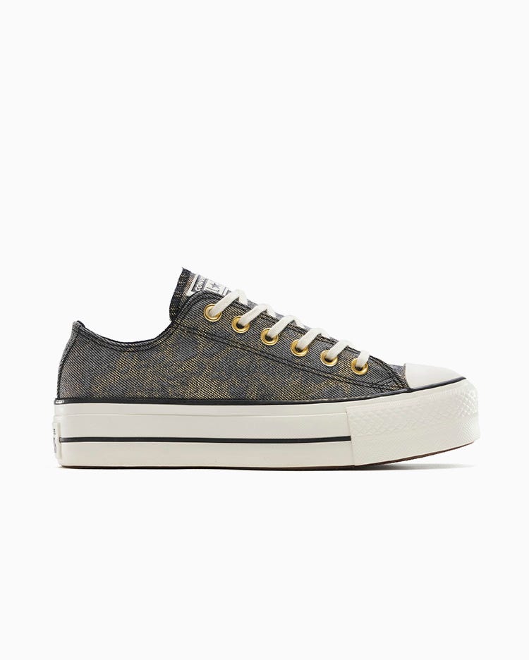 Zapatillas Mujer Chuck Taylor All Star Lift Platform Metallic Twill