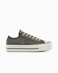Zapatillas Mujer Chuck Taylor All Star Lift Platform Metallic Twill