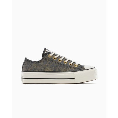 Zapatillas Mujer Chuck Taylor All Star Lift Platform Metallic Twill