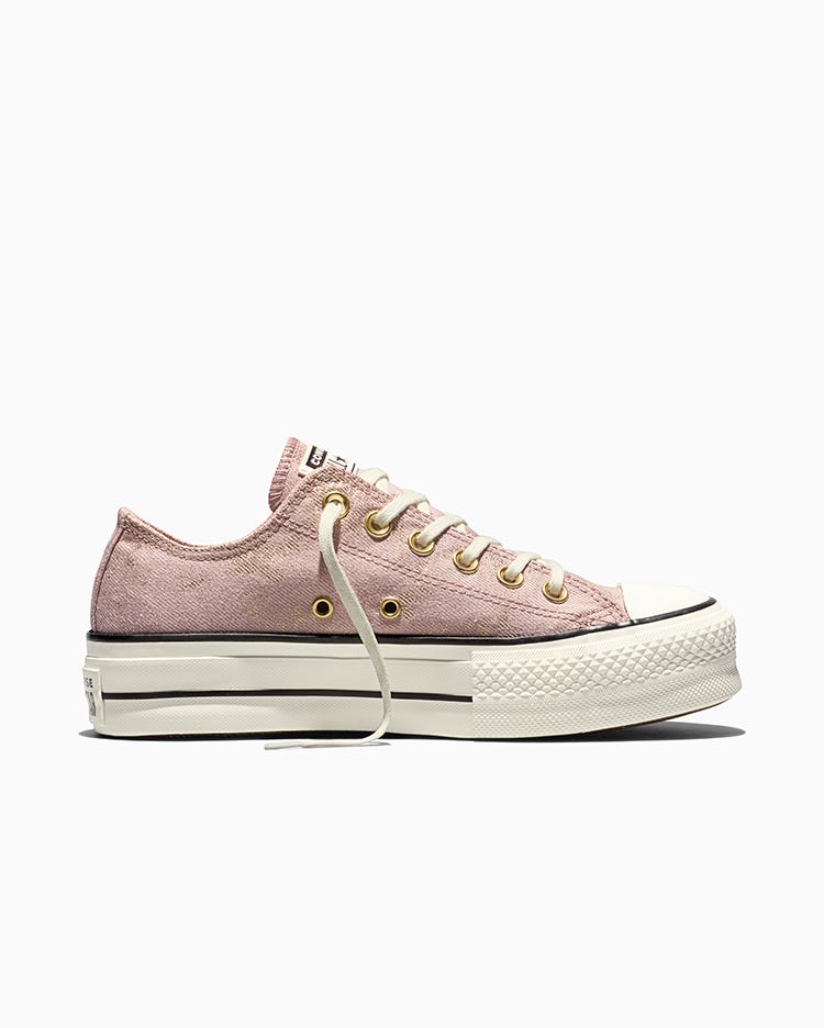 Zapatillas Mujer Chuck Taylor All Star Lift Platform Metallic Twill