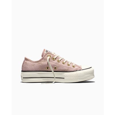 Zapatillas Mujer Chuck Taylor All Star Lift Platform Metallic Twill
