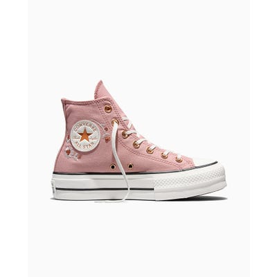 Zapatillas Mujer Chuck Taylor All Star Lift Platform Sequin Flowers
