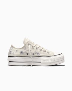Zapatillas Mujer Chuck Taylor All Star Lift Platform Sequin Flowers