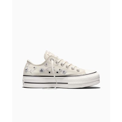 Zapatillas Mujer Chuck Taylor All Star Lift Platform Sequin Flowers