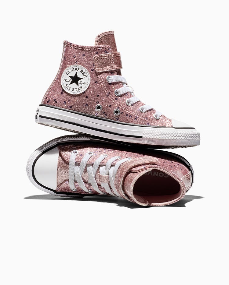 Zapatillas Niño Chuck Taylor All Star Easy-on Glitter & Sequins