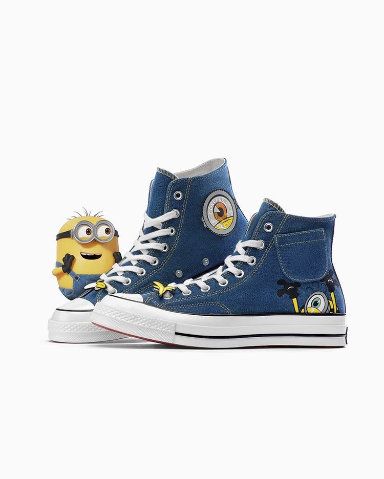 Zapatillas Unisex Converse X Minions Chuck 70 Pocket